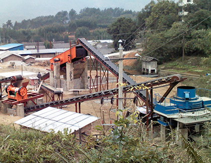 广西柳州制砂生产线